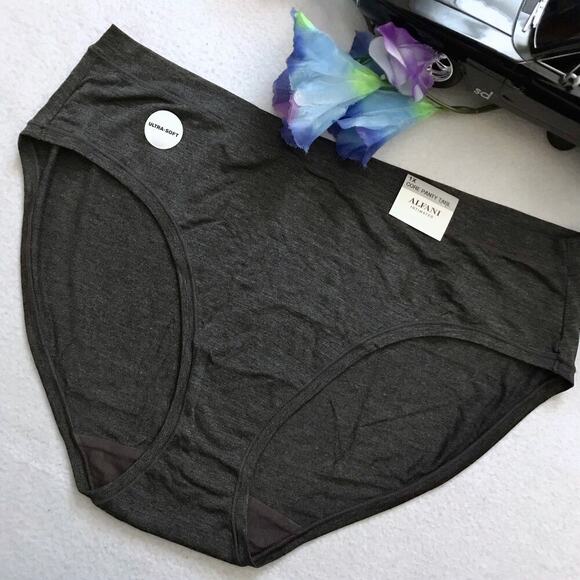 Alfani Intimates NWT Ultra Soft 2 Hipster Panties Bundle Women 1X - Picture 3 of 12